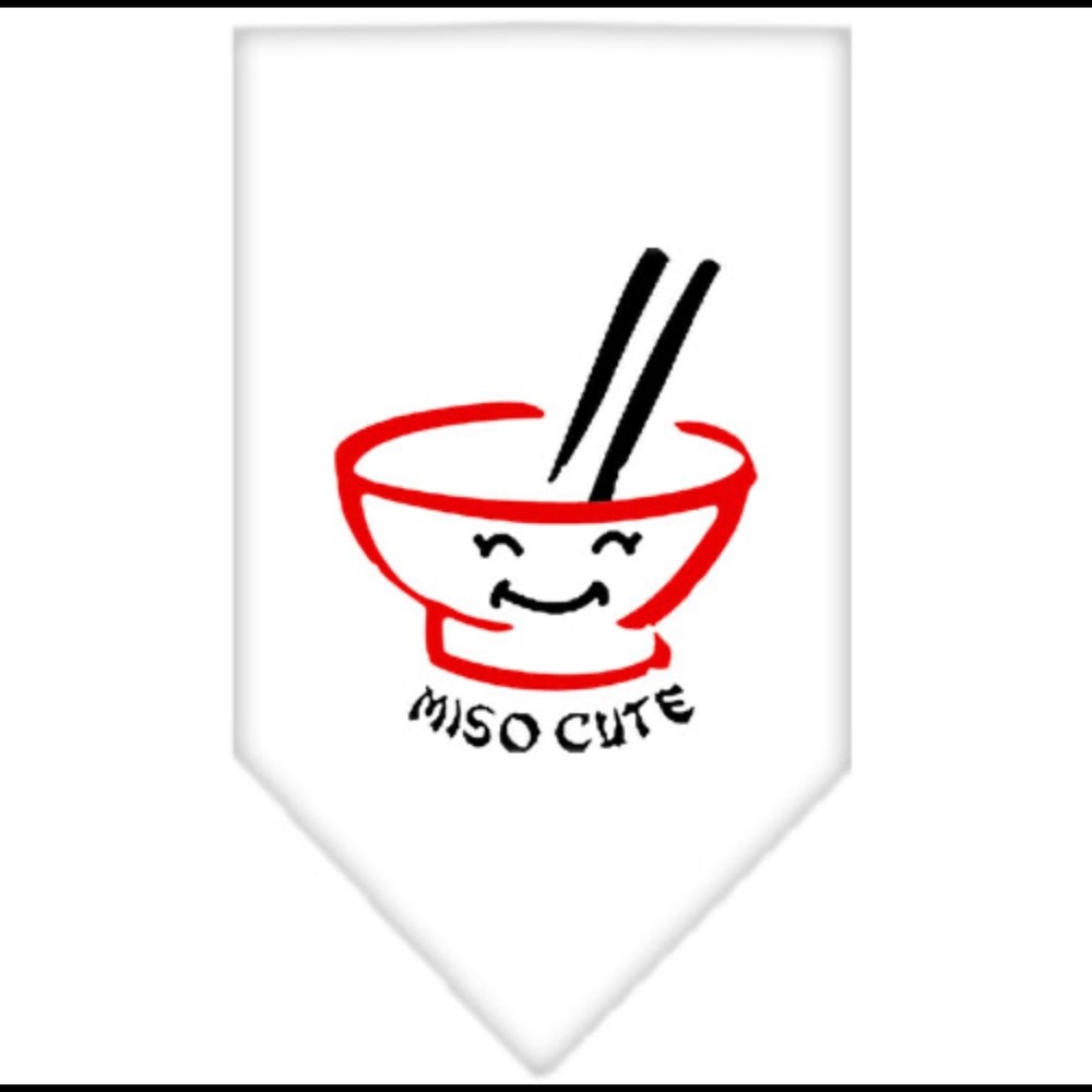 Miso Cute Dog Bandana Small Large